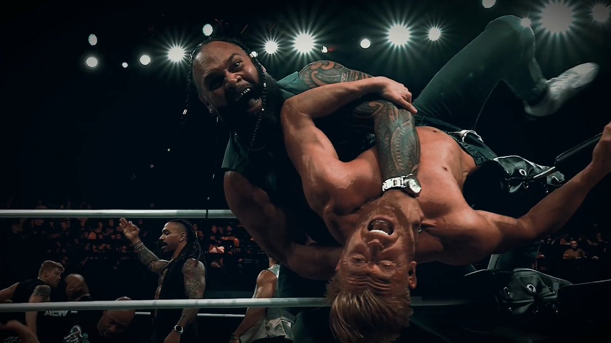 #AEWDynamite 8/7c, TBS & HBO Max TONIGHT! AEW World Trios Title @OrangeCassidy/@KORCombat/@RoderickStrong vs Lightskin Kingpin/B I S H O P K A U N 🇨🇲/Toa Liona The Demand get their chance at The Conglomeration’s AEW World Trios Title, in Detroit TONIGHT!