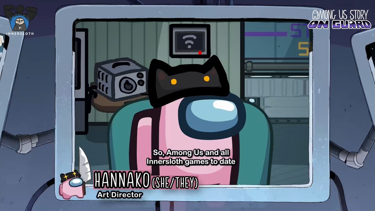 same beans, different flavour ✨ check out these BTS insights from our Art Director, Hannako Lambert, on the visual design of Among Us Story: On Guard! 🎨