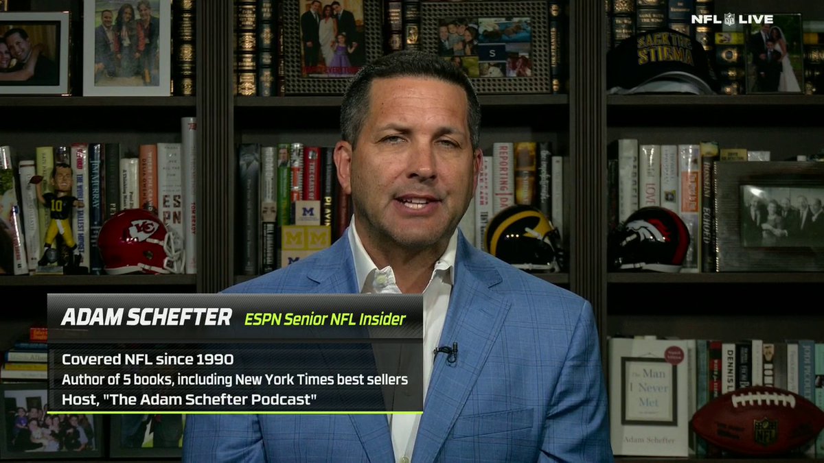 .Adam Schefter breaks down the Falcons' QB room after signing veteran Cooper Rush 👀