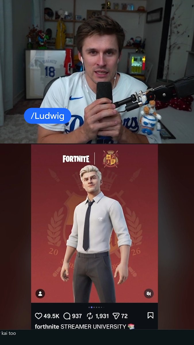 .@epicgames make it happen Professor L