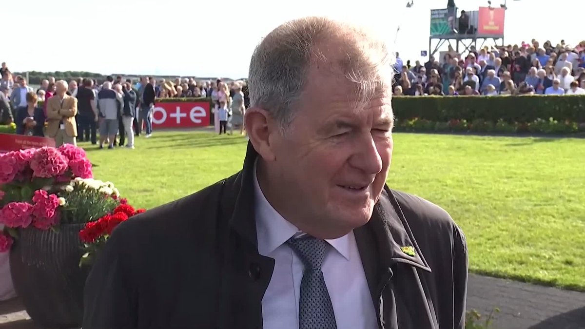 🗣️ "He deserves to be there." JP McManus chats to Fran Berry about Mayo's All Ireland win & Padraig Harrington being announced as Team Europe's vice-captain for next year's Ryder Cup at Adare Manor
