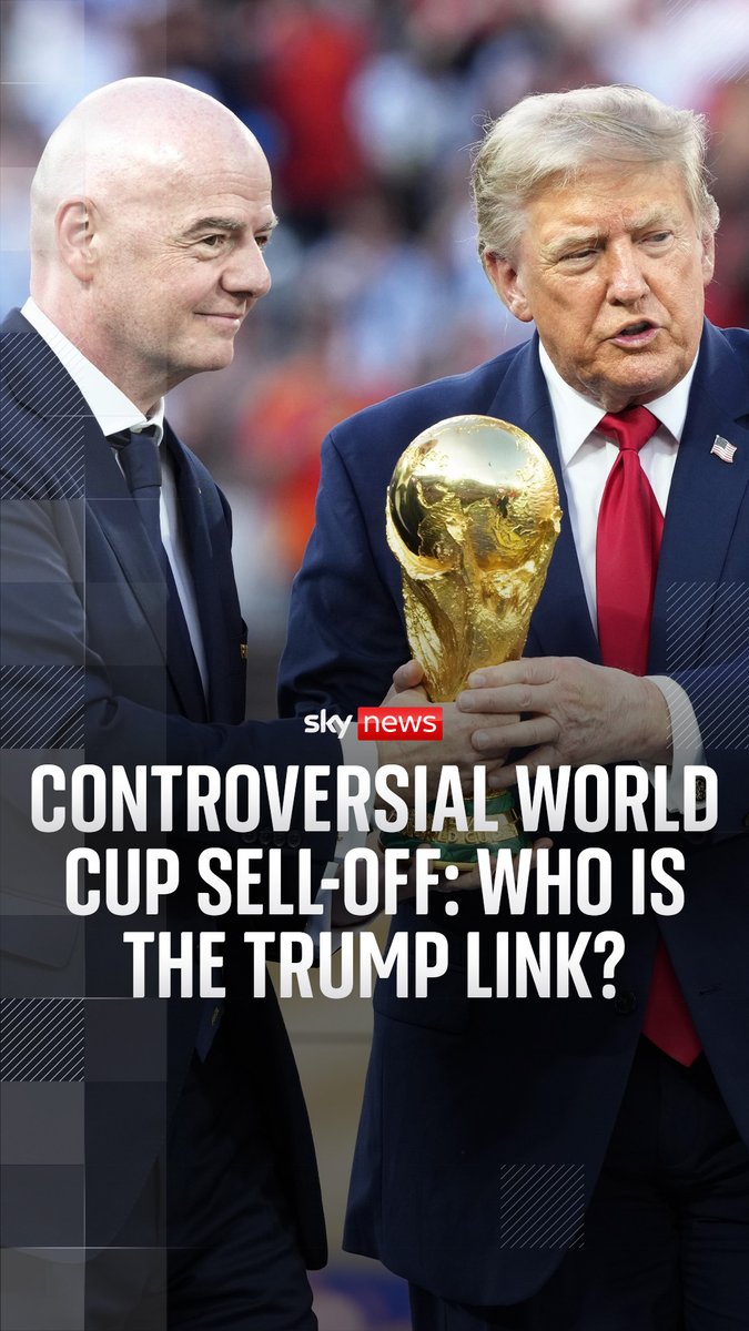 FIFA has announced a controversial plan to set up a separate $20bn company to run its competitions, with 20% of it offered to external investors. James Matthews takes a closer look at the Trump connection in Gianni Infantino’s plans. 🔗