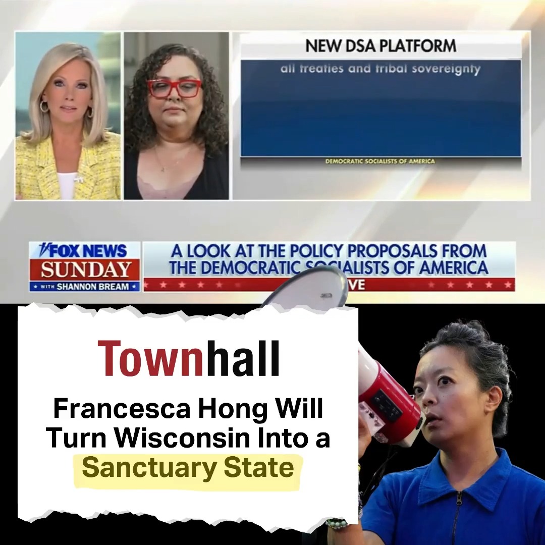 Last night, socialist Francesca Hong For Governor claimed she doesn’t agree with the entire DSA platform. So we checked her record: -Abolish the Senate? Yes. -Abolish ICE, prisons, and the police? Yes. -Mass amnesty? Yes. -Transition Wisconsin away from defense manufacturing? Yes.