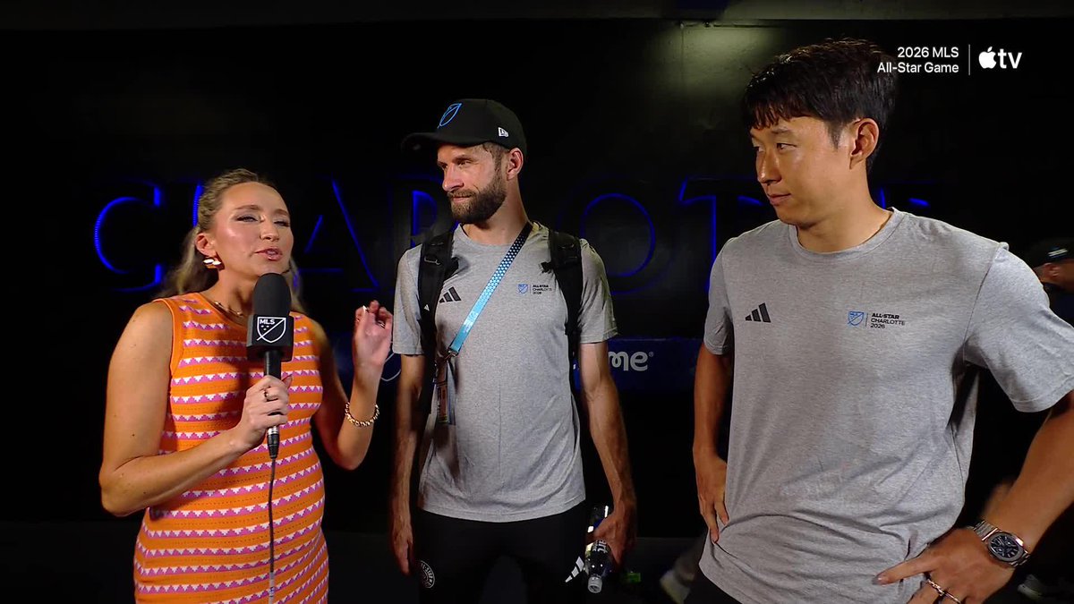 Faced each other in Europe, now teammates for the first time ever 🤝 Thomas Müller and Sonny are in the building for the MLS All-Star Game pres. by Chime 🤩 📺 Apple TV (8pm ET):