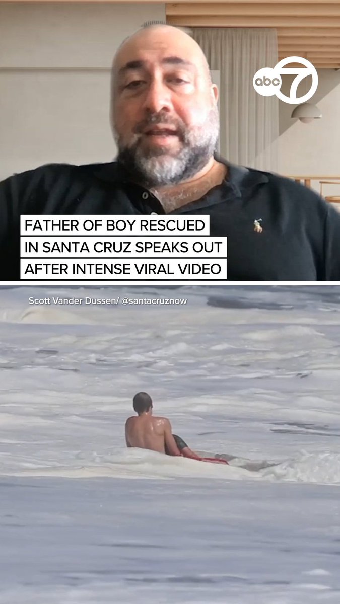 The father of the 10-year-old boy rescued by a 16-year-old Santa Cruz lifeguard in a dramatic and heart-pounding viral video is describing the intensely emotional surf rescue for the first time. "Another two or three seconds, I don't think my son would have made it." For more information, click the link below.