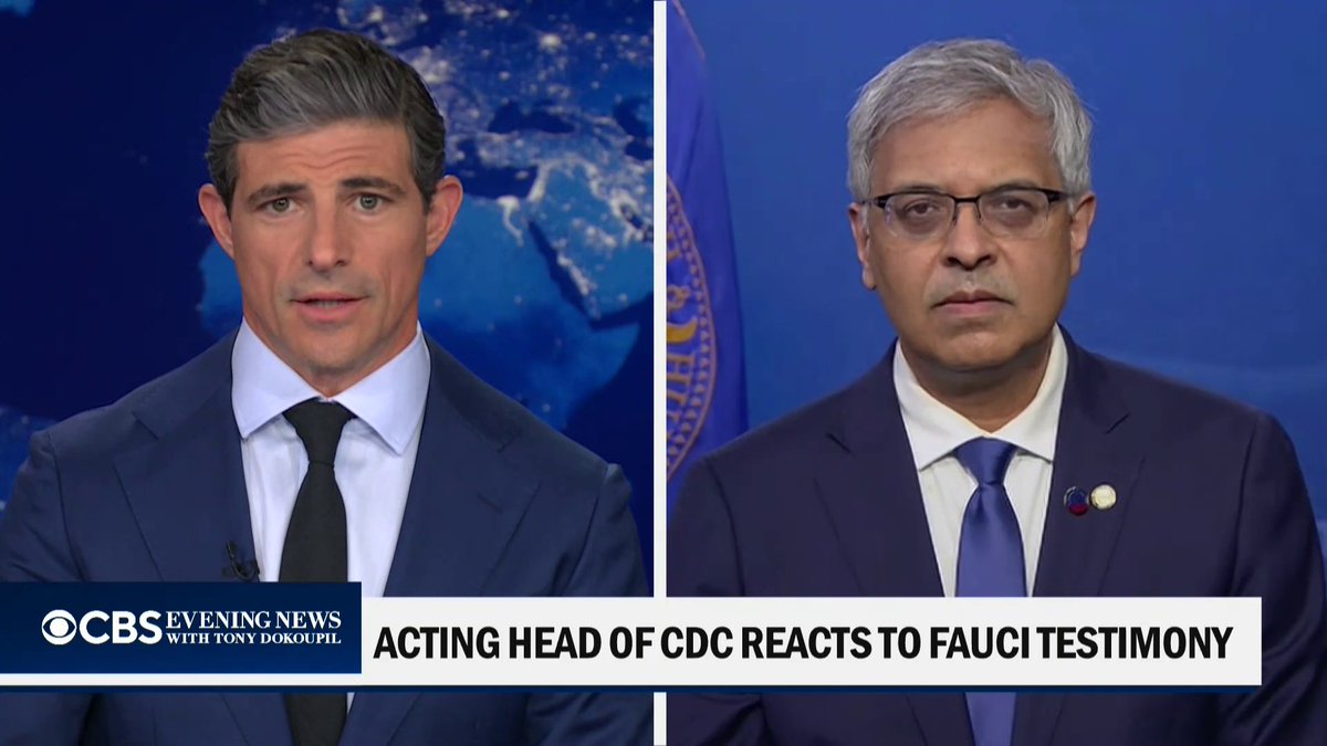 NIH Director and Acting CDC Director Jay Bhattacharya tells @CBSMattGutman that he thinks there is evidence that Dr. Anthony Fauci “authorized research that happened in the Wuhan lab with American taxpayer money.” He also weighs in on vaccines and autism.