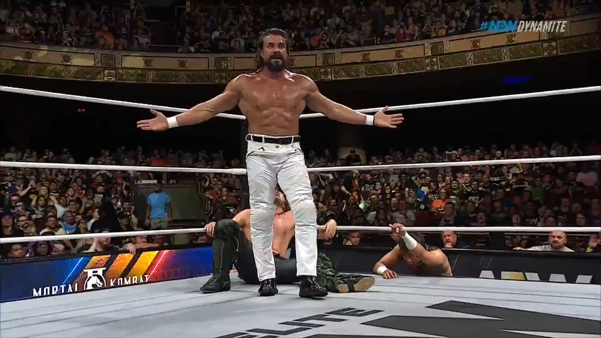 Wayne caught Andrade, but Jack caught Wayne! Watch #AEWDynamite LIVE on TBS &amp; HBO Max