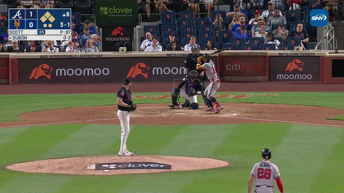 Christian Scott completes six innings for the first time this season 👏