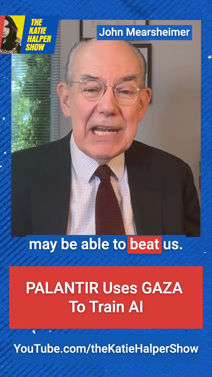 Political scientist John Mearsheimer (John Mearsheimer) warns that China may overtake the United States while economist Yanis Varoufakis (Yanis Varoufakis) exposes how Palantir trains AI on data from Gaza.