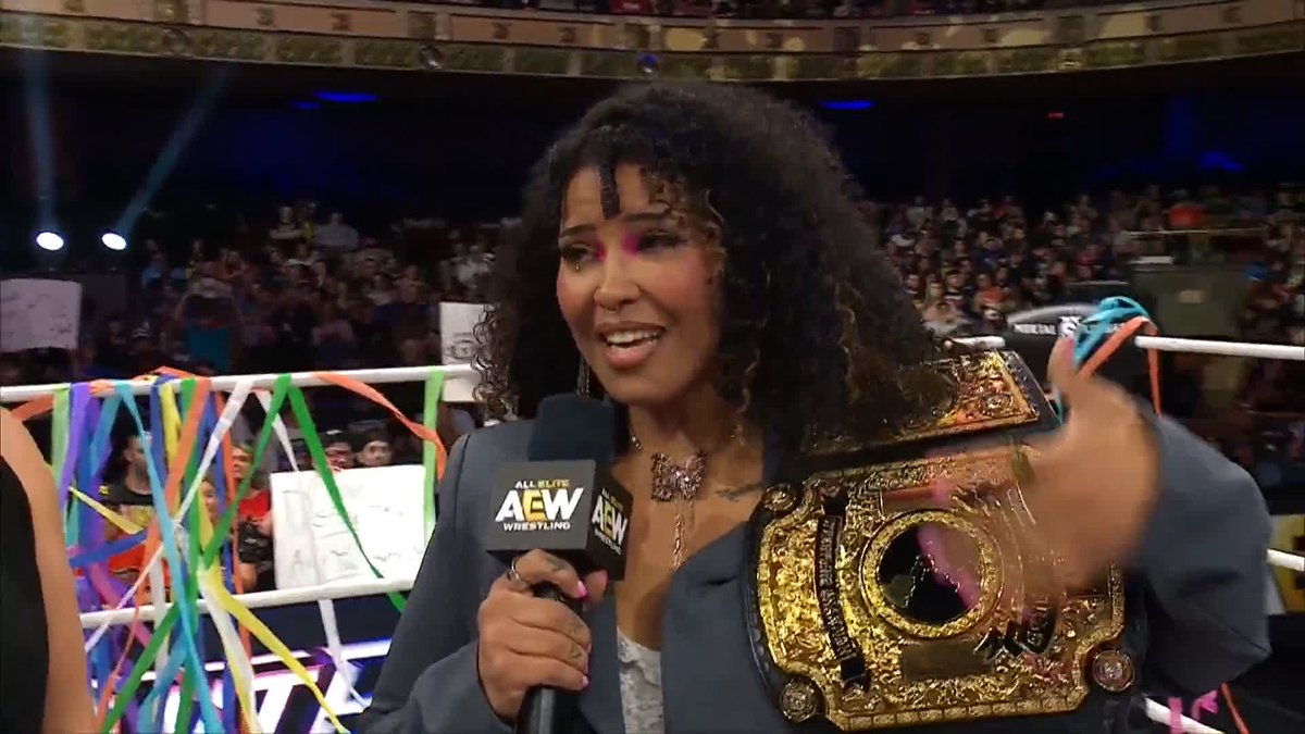 "I'm not just living a dream – I'm living MY dream!" - @WillowWrestles Watch #AEWDynamite LIVE on TBS & HBO Max