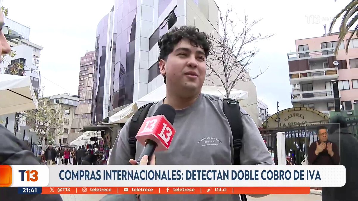 Compras internacionales: Detectan doble cobro de IVA EN VIVO 📺#T13Central »
