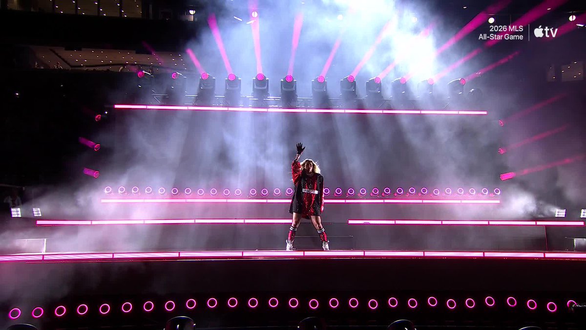Leveled 🆙 the vibes at halftime. Ciara put on a show! MLS All-Star Game pres. by Chime