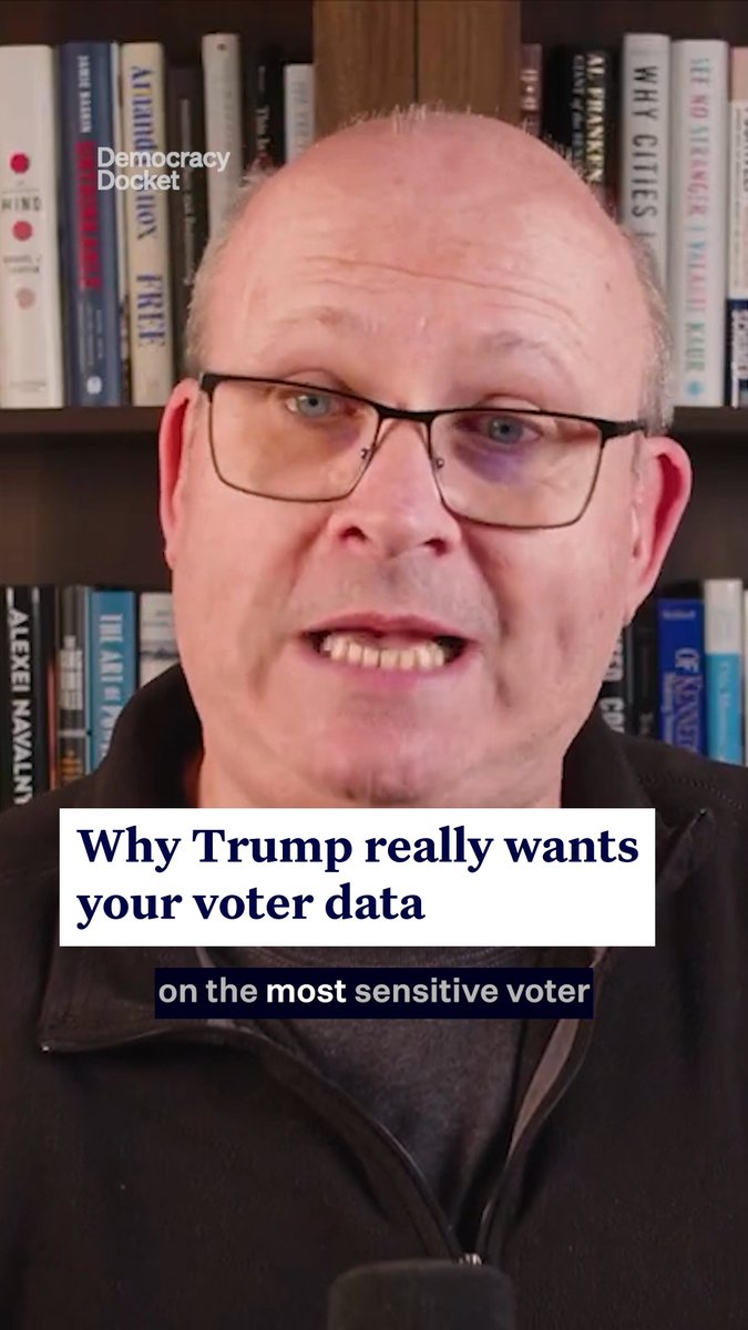 Trump’s DOJ has been scrambling to get their hands on your sensitive voter data. Why? “They’ll be able to disenfranchise hundreds of thousands, if not more, Democratic voters and try to use that to win the midterm elections,” Marc Elias says. Don't let them get away with it: