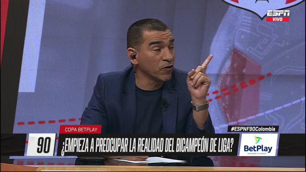 "Junior no tiene nómina para AFRONTAR la Libertadores" Victor Hugo y su reacción a la eliminación del Tiburón en Copa Colombia. ▶️ No te pierdas #ESPNF90Colombia en el Plan Premium de #DisneyPlus