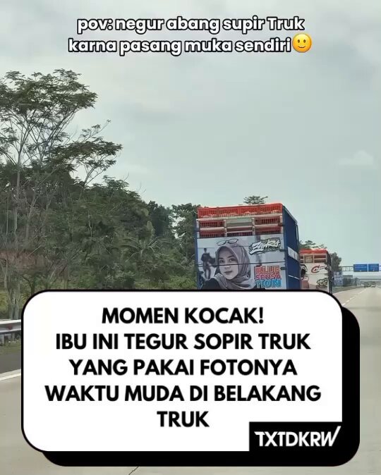 Pak sopirnya sampe kaget wkwkwk