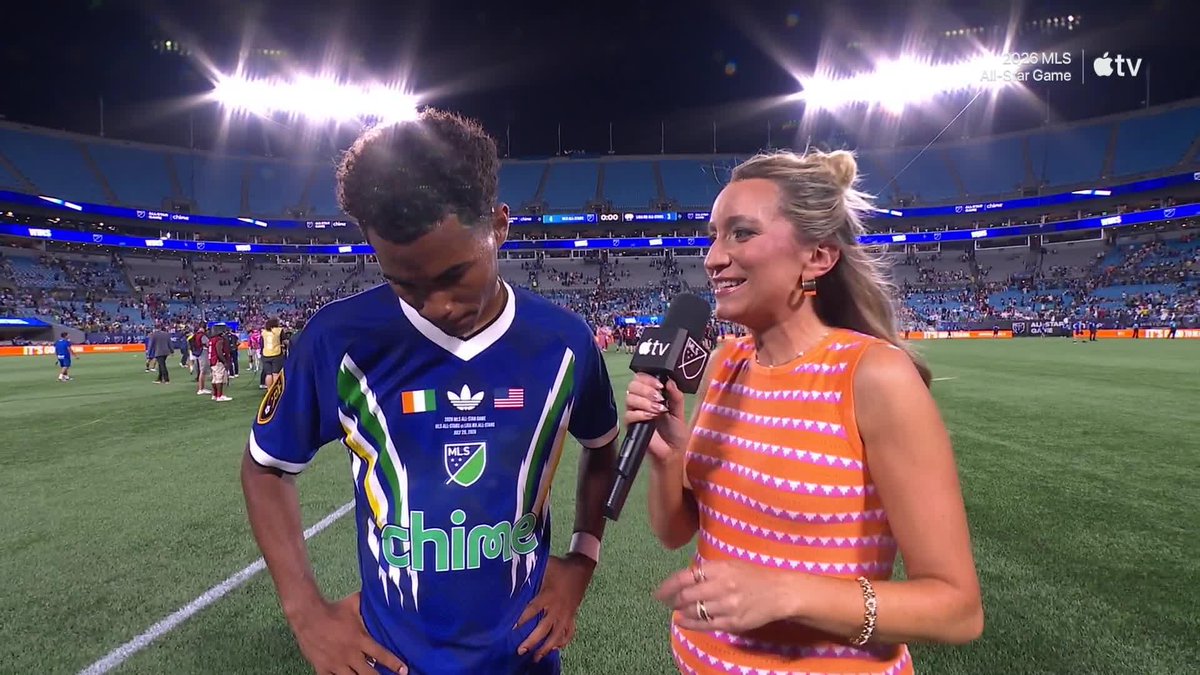 First MLS All-Star for Zavier Gozo ✅ Future is bright. 🌟 Real Salt Lake // MLS All-Star Game pres. by Chime