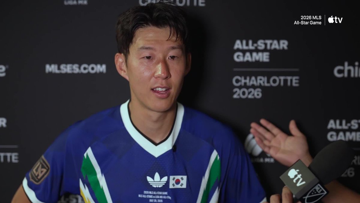 The MVP's going home happy 😉 Son Heung-Min speaks after his two-goal performance tonight 🔥 @lafc // MLS All-Star Game pres. by Chime