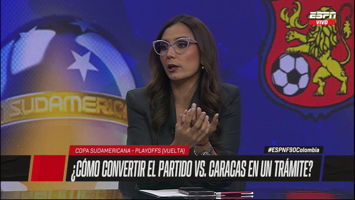 "Hay varios jugadores de Santa Fe que están PIDIENDO SALIR" Diana Paola Rincón y la noticia en el León a horas de enfrentar a Caracas por Sudamericana. ▶️ No te pierdas #ESPNF90Colombia en el Plan Premium de #DisneyPlus