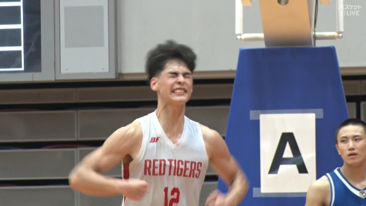 吠えた‼ 叫んだ‼ #恒岡ケイマン(#12)‼ 会心のダンクに雄叫び💪 応援席もワッショイ🙌 🏀近畿総体 #インターハイ 2026🏆 【男子3回戦】 #開志国際🆚#八戸学院光星 ▶️視聴はコチラ #バスケットLIVE 配信中📡 ※男子決勝は録画配信 提供 インハイ.tv #高校バスケ 高校バスケby日本バスケットボール協会(JBA)