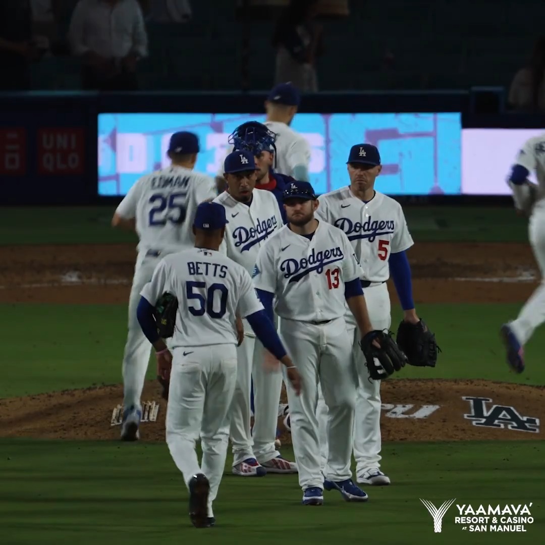 Victory formation! Dodgers x Yaamava' Resort & Casino