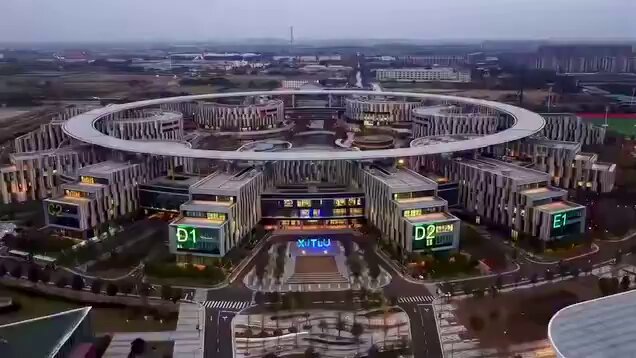 This is what the new campus of Jiaotong University looks like in Xi’an, China