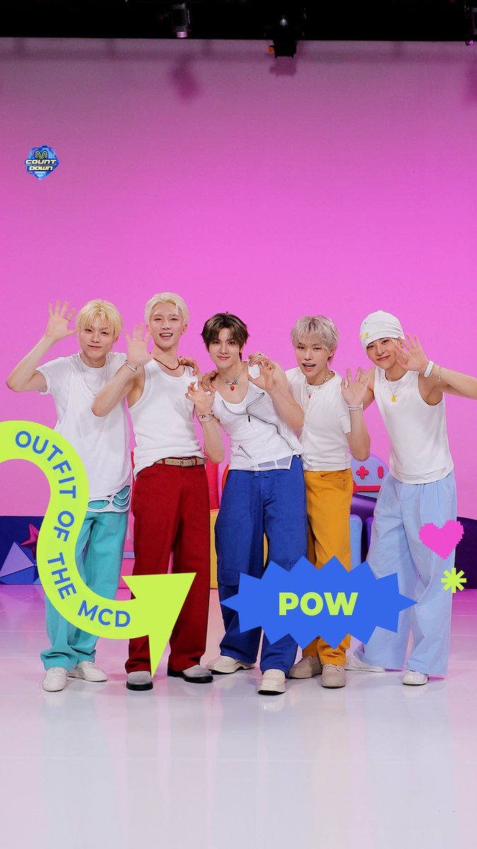 𝟐𝟔𝟎𝟕𝟑𝟎 𝑶𝒖𝒕𝒇𝒊𝒕 𝑶𝒇 𝑻𝒉𝒆 𝑴𝑪𝑫 : 𝑶𝑶𝑻𝑴 with #POW #파우 잠시 후 저녁 6시! 엠카 본방사수 잊지마세요 🫶 #MCOUNTDOWN #엠카운트다운 #OOTM