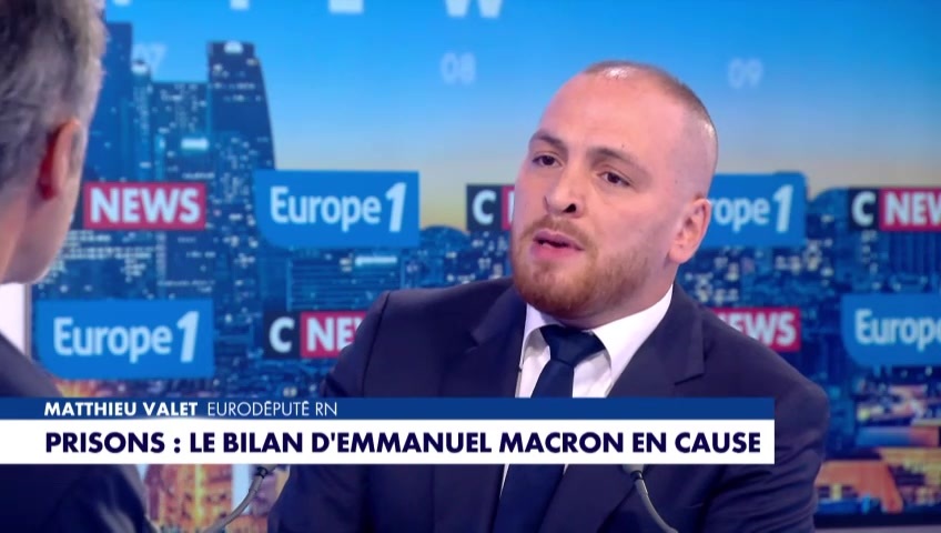 Salah Abdeslam : "Il ne faut rien lâcher et pendant qu'il fait sa pleureuse, moi ça ne me fait ni chaud ni froid (...) je n'ai aucune pitié pour ces gens-là" déclare Matthieu Valet #LaGrandeInterview #Europe1