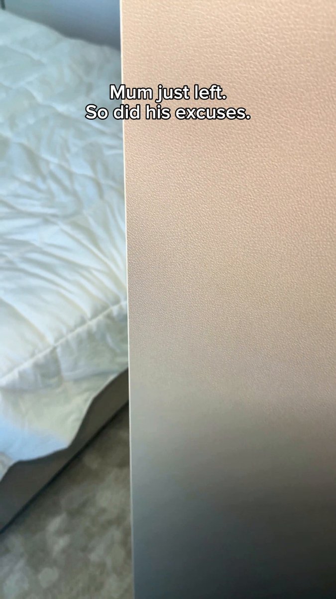 My stepdad was hiding from me as my mom had gone out