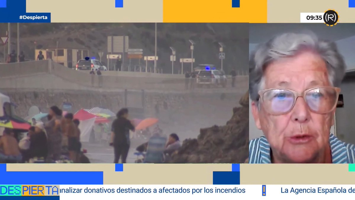 "El problema en Ceuta es estructural. Realmente no hay recursos para hacer una acogida digna a la gente que arriesga su vida por intentar buscar una vida mejor" Paula Domingo, de la Asociación Elín 👇🏾 📺 DESPIERTA!