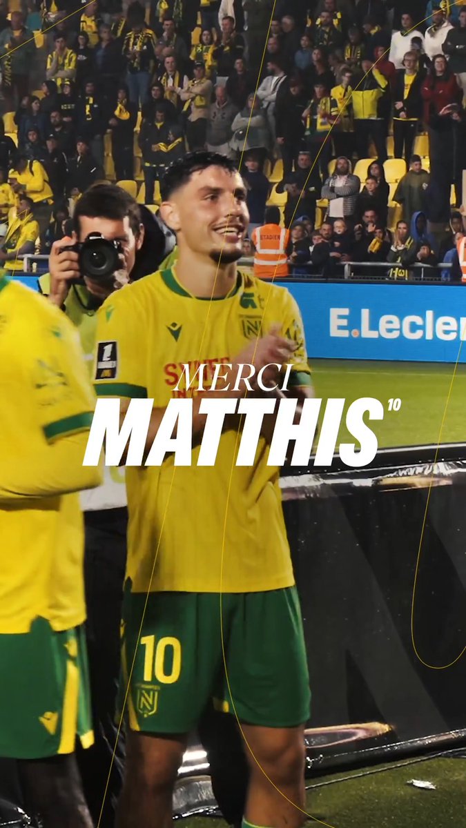 Le meilleur pour la suite de ta carrière, Matthis 👊