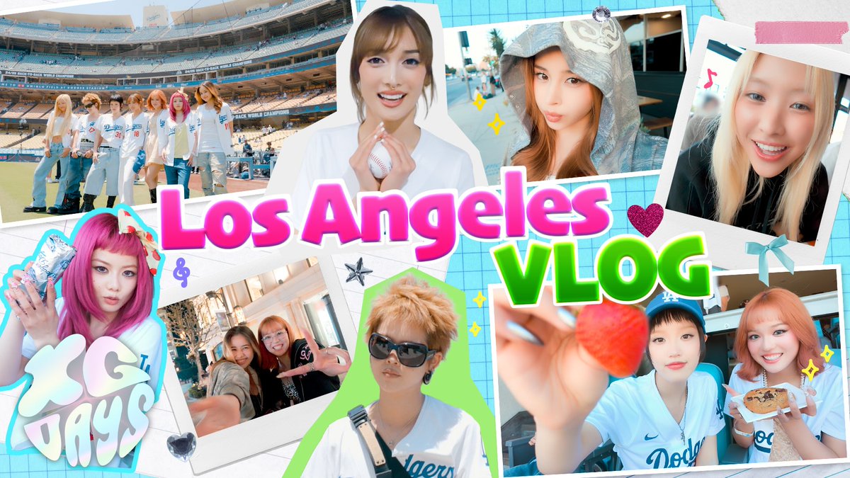 XG DAYS #50(Chillin' in LA 😎🌴: BBQ 🥩, Shopping 🛒 &amp; Baseball ⚾️✨) 🎥 #XG #XGDAYS