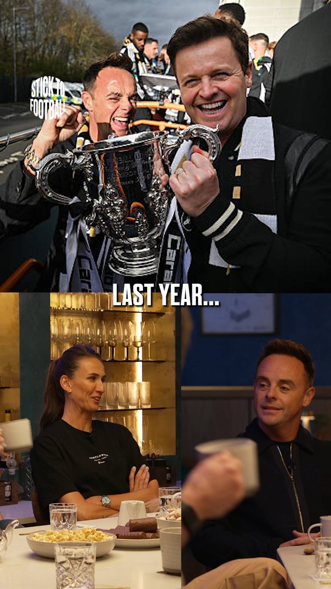Eddie Howe leaves Newcastle having created memories that will last forever! ⚫️⚪️ Relive Ant & Dec's emotional reaction to the club finally ending the wait for silverware. 🏆