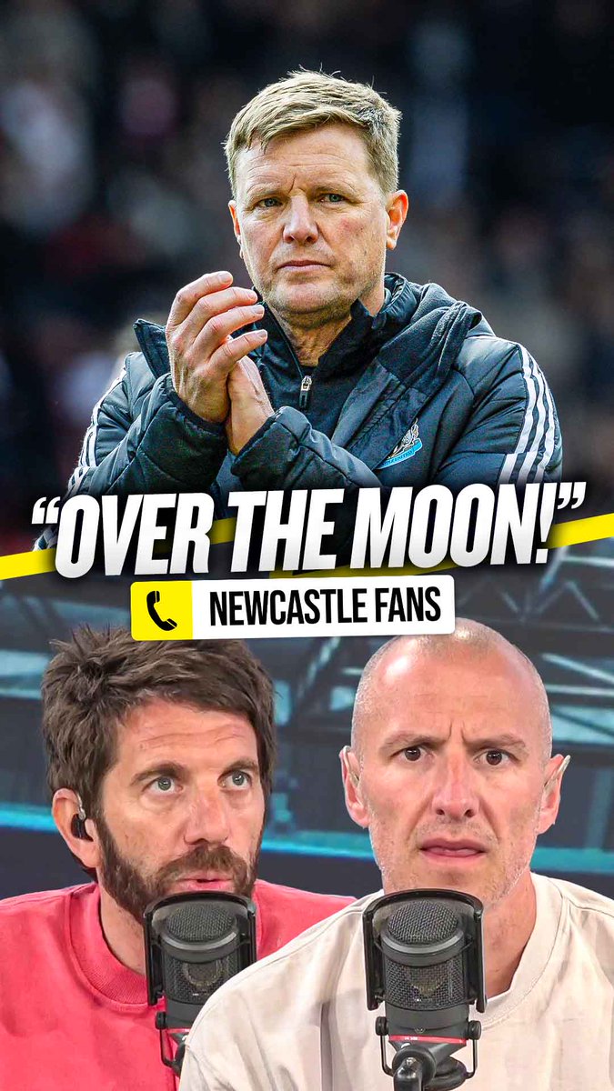 😁 "I am over the moon he's gone!" 🙏 "Howe's name will always be etched in our hearts but we need a refresh!" These #NUFC fans explain why they are delighted to see Eddie Howe leave St James' Park! 😲