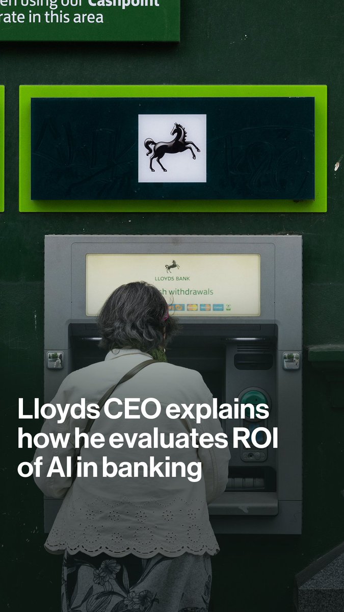 Lloyds Banking Group CEO Charlie Nunn explains how he evaluates the return of investment of AI in banking, telling Anna Edwards it's still "early days"