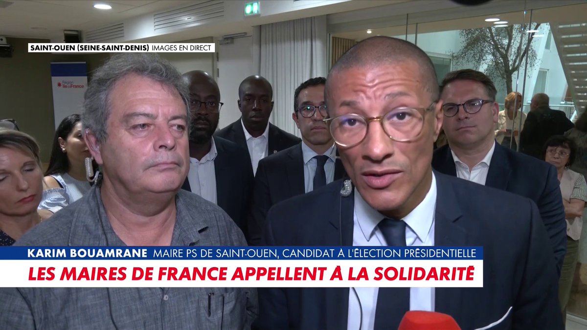 Karim Bouamrane , maire (PS) de Saint-Ouen et candidat en 2027 : «J'invite les candidats à l'élection présidentielle à avoir une bonne cure de réel», dans #MidiNewsEte Toute l'info est à retrouver sur