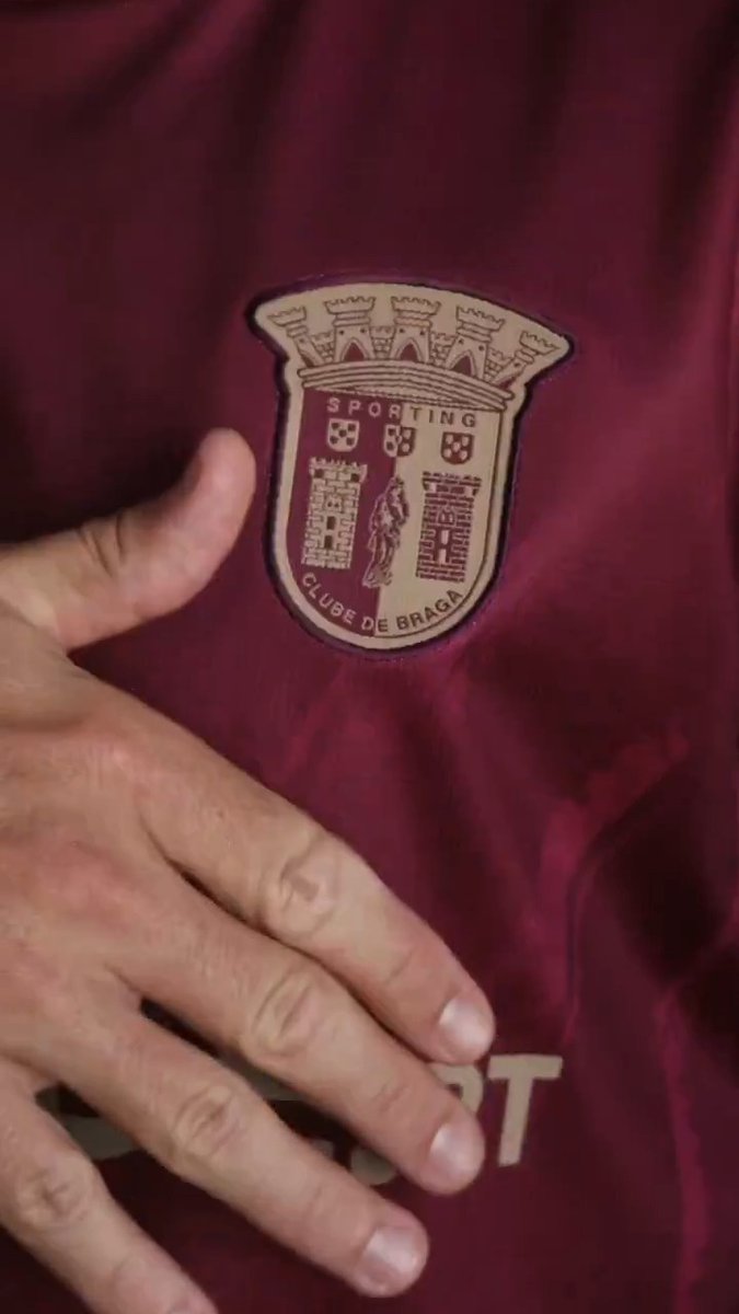 Eis o novo terceiro equipamento do Braga ✨