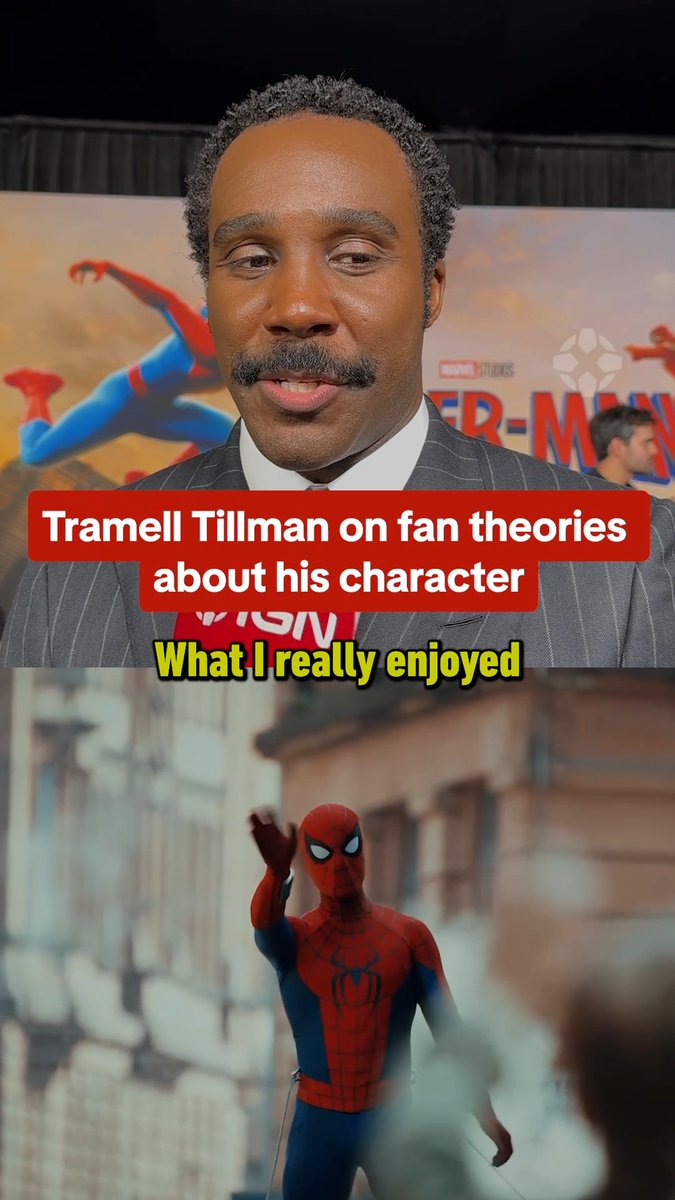 Who is Tramell Tillman playing in Spider-Man: Brand New Day? He'd love to say. #SpiderMan #MCU #BrandNewDay