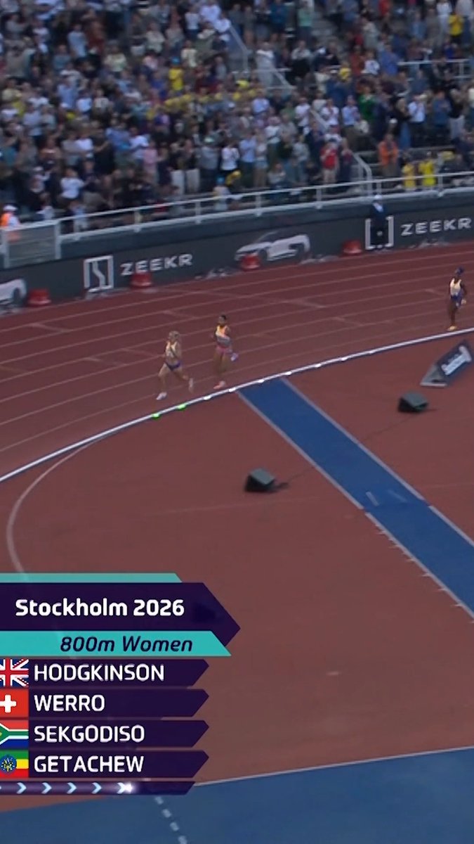 No.3 of ALL-TIME ๐ค Werro vs Hodgkinson is a battle we all look forward to ๐ฏ Both sit 1๏ธโฃ & 2๏ธโฃ in the #RoadToTheFinal standings and are currently on track to be in the final ๐ซก #DiamondLeague ๐ StockholmDL ๐ธ๐ช