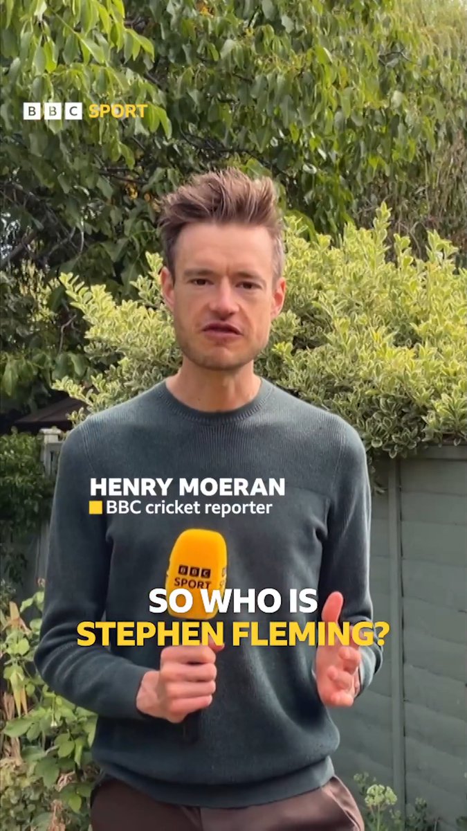 Who is England's new Test coach Stephen Fleming? Henry Moeran details his rise to the job 🏏