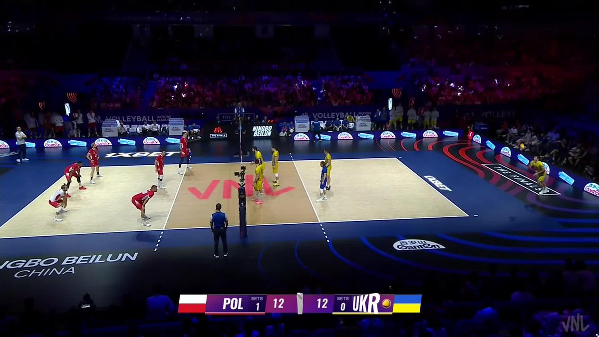 #VNL2026 Ukraine ๐บ๐ฆ are putting on a FIGHT. ๐ฅ ๐บ Watch live on VBTV: ๐ #BePartOfTheGame #Volleyball #VNLFinals