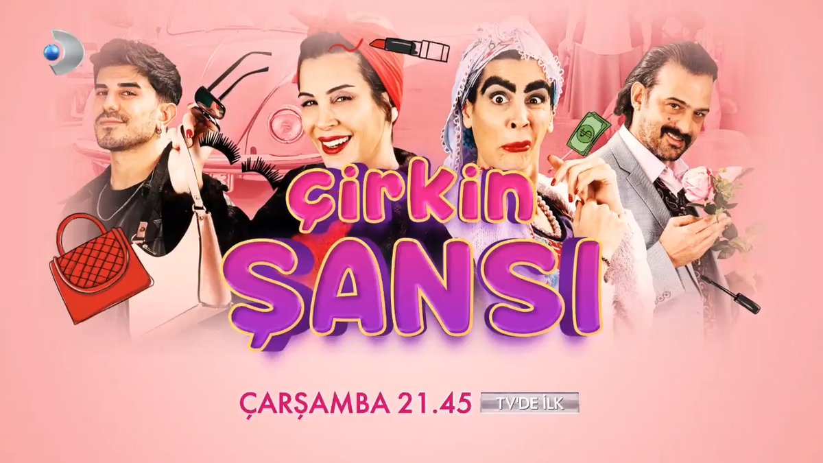 Neşe, eğlence, kahkaha! #ÇirkinŞansı TV'de ilk kez çarşamba 21.45'te #KanalD'de!