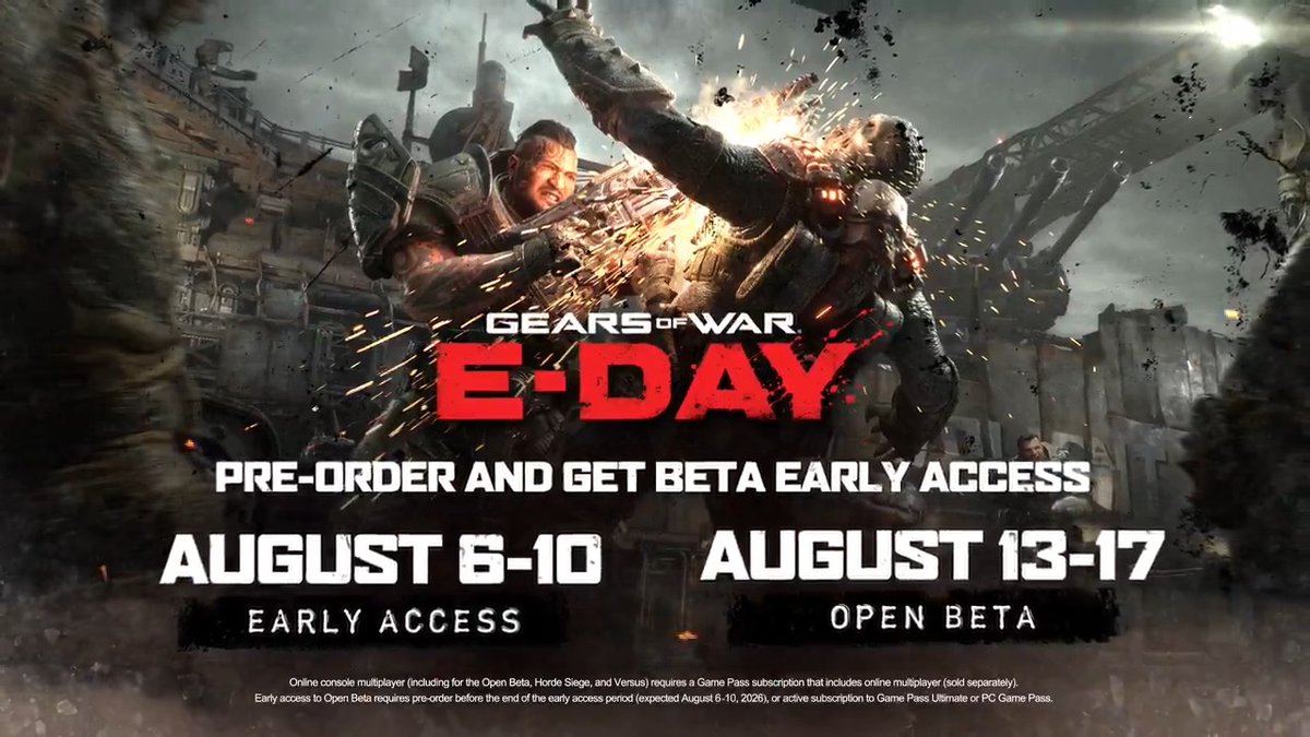 Gears of War: E-Day multiplayer trailer