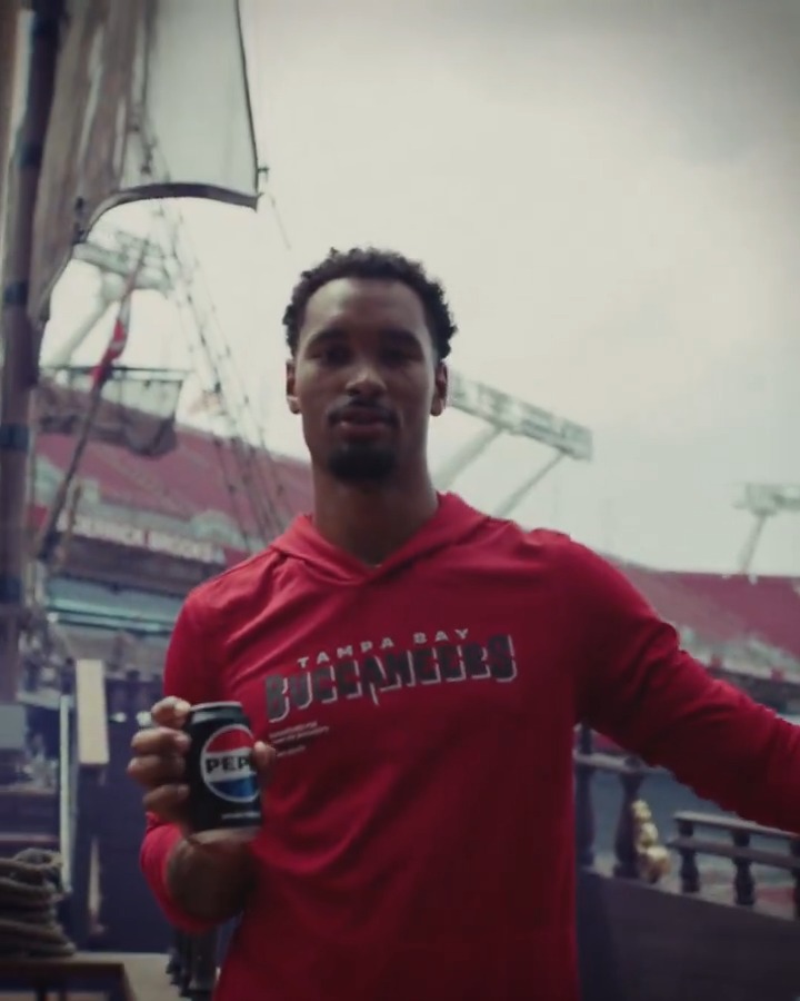 Here we go, Krewe! Cheers to a new era for the Buccaneers and Pepsi 🏴‍☠️