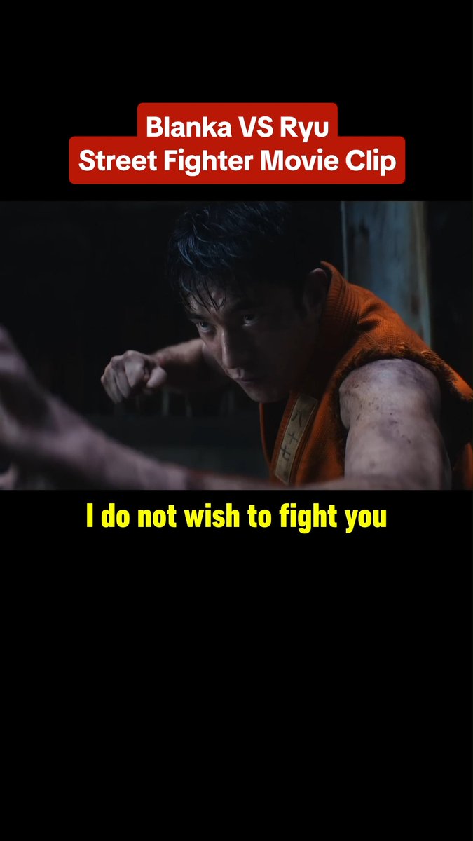 Blanka VS Ryu in the Street Fighter movie: Who will win? #StreetFighter #Capcom #Ryu #Blanka