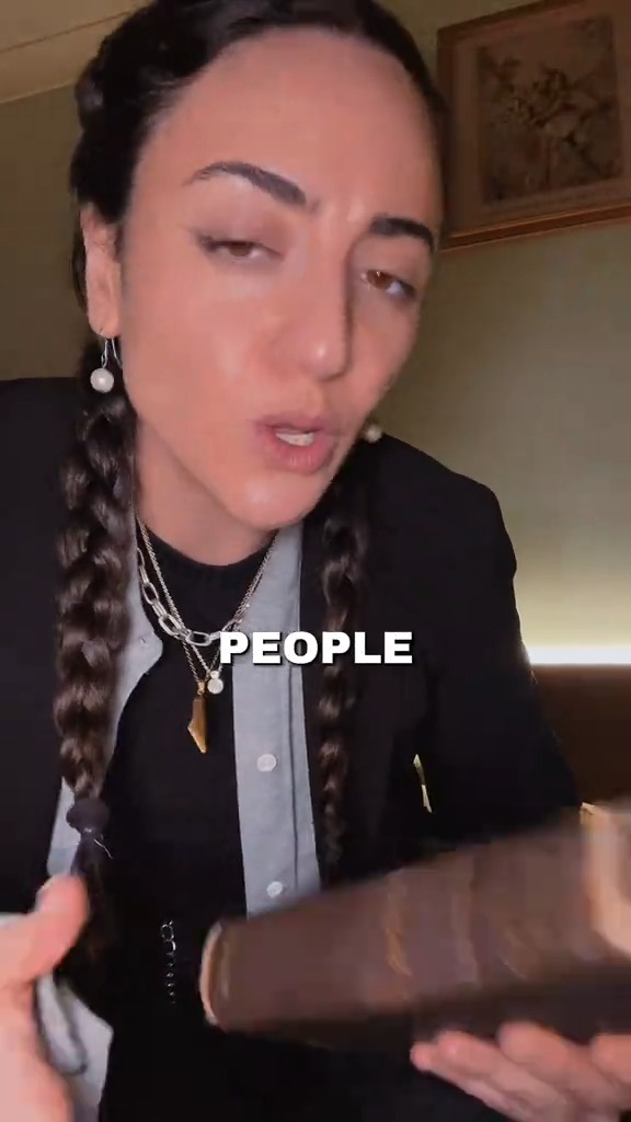 This TikToker knows that various empires, starting with the Romans in 132 CE, used the name Palestine to describe the Jews' homeland after violently kicking them out. She knows that people are saying that an independent Palestinian state never existed, not that the name "Palestine" was never used. She also knows how to lie. That's what she's doing when she implies Jews control the world and have no connection to our indigenous homeland. Her goal isn't to spread truth. It's to promote hate.