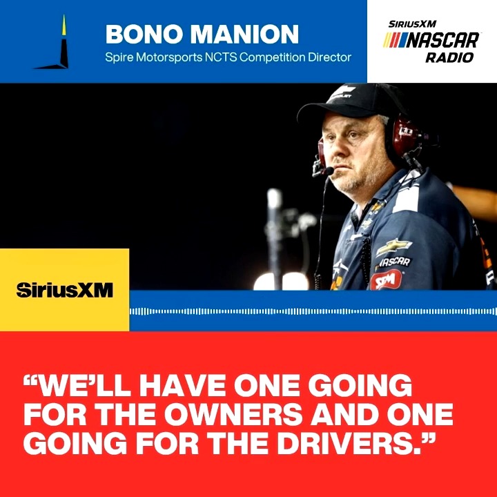 🖊️ "We do also want to take care of our GM partners with Chevrolet, and they would like us to run for a drivers championship." Spire Motorsports NASCAR CRAFTSMAN Trucks Competition Director Bono Manion on their driver lineup for 2027. More ➡️