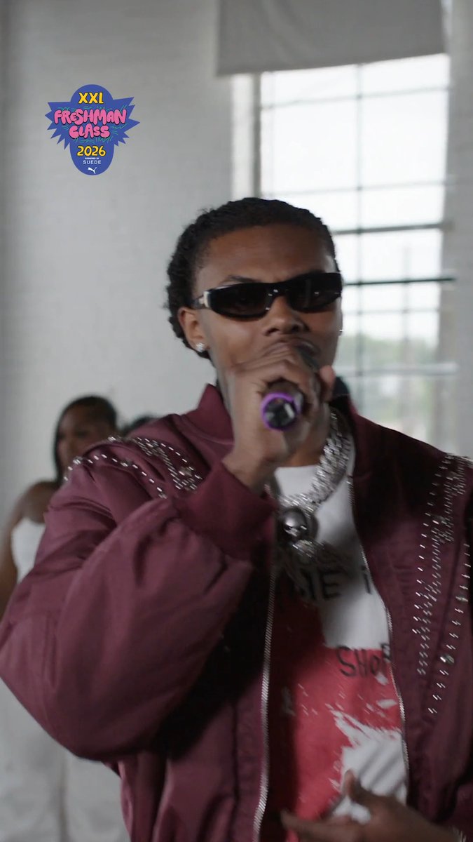 Babyfxce E comes through with his signature punchlines in his 2026 XXL Freshman Cypher verse. 🗣️ Watch full cypher: ⬇️ Powered by PUMA
