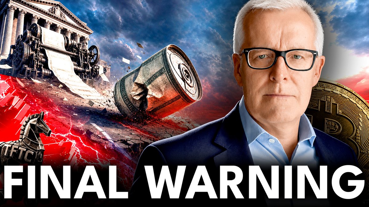 TFTC 776 w/ CrossBorder Capital/ GLIndexes: "We're tracking late 2021, early 2022 almost perfectly and it's not gonna be good for risk assets that haven't priced this in yet." We discuss: ⚡ Why the Fed is trapped ⚡ The $40T debt spiral ⚡ Bitcoin's 8x edge over gold