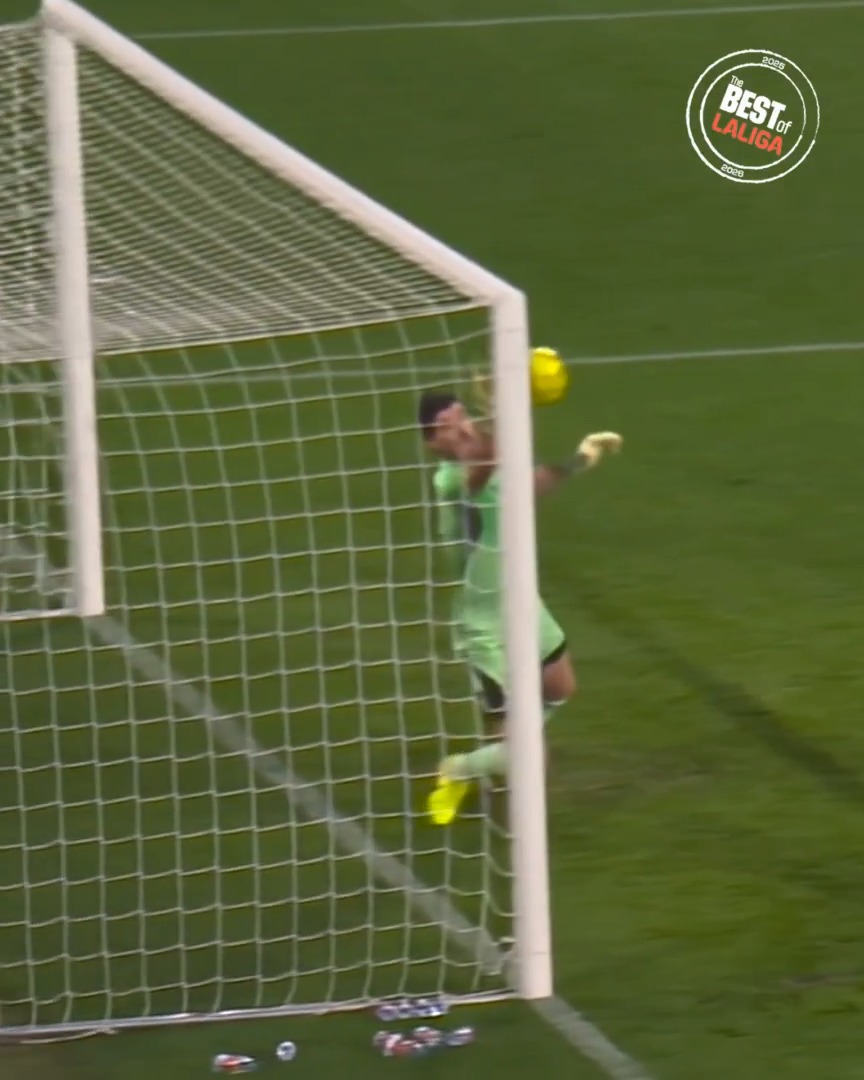 ⛔ ¡Otra parada milagrosa de Thibaut Courtois! LALIGAHighlights | LALIGAEASPORTS