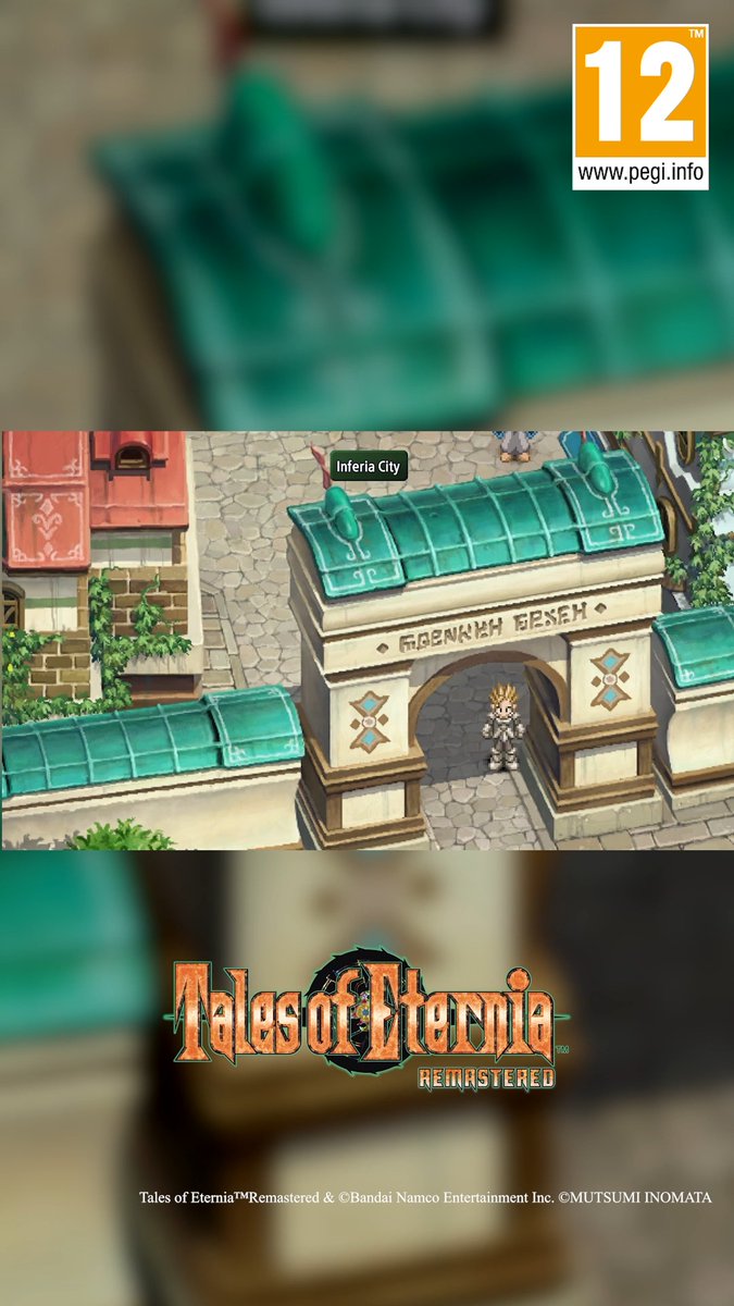 Are you ready to walk (or run!) through Inferia city?🏃 #TalesofEterniaRemastered #TOER